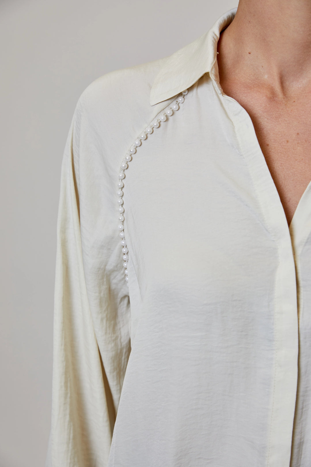 Pearl Detail Blouse
