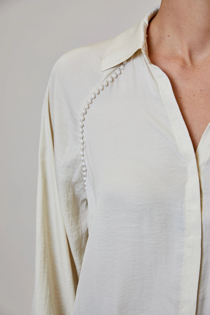 Pearl Detail Blouse