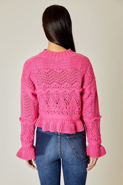 Peplum Boxy Sweater