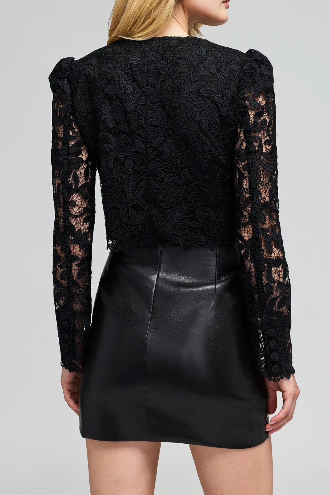 Baila Metallic Guipure Jacket