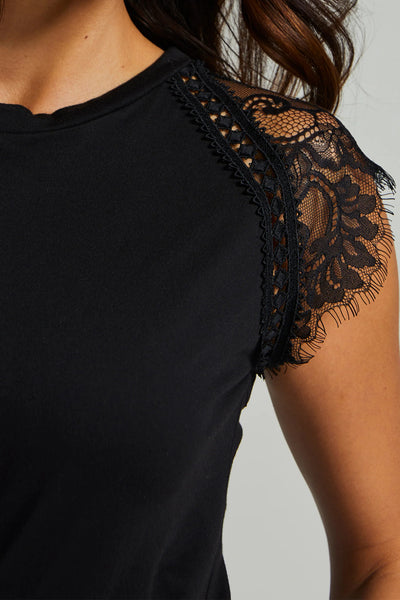 Elisa Lace Combo Top