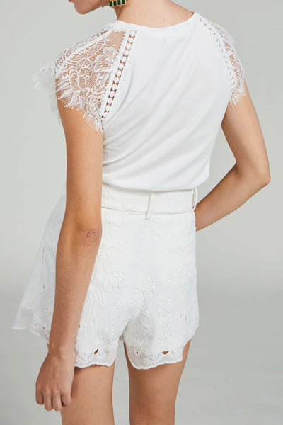 Elisa Lace Combo Top