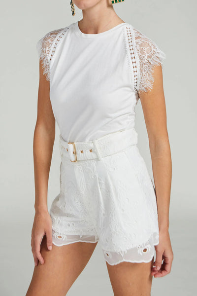 Elisa Lace Combo Top