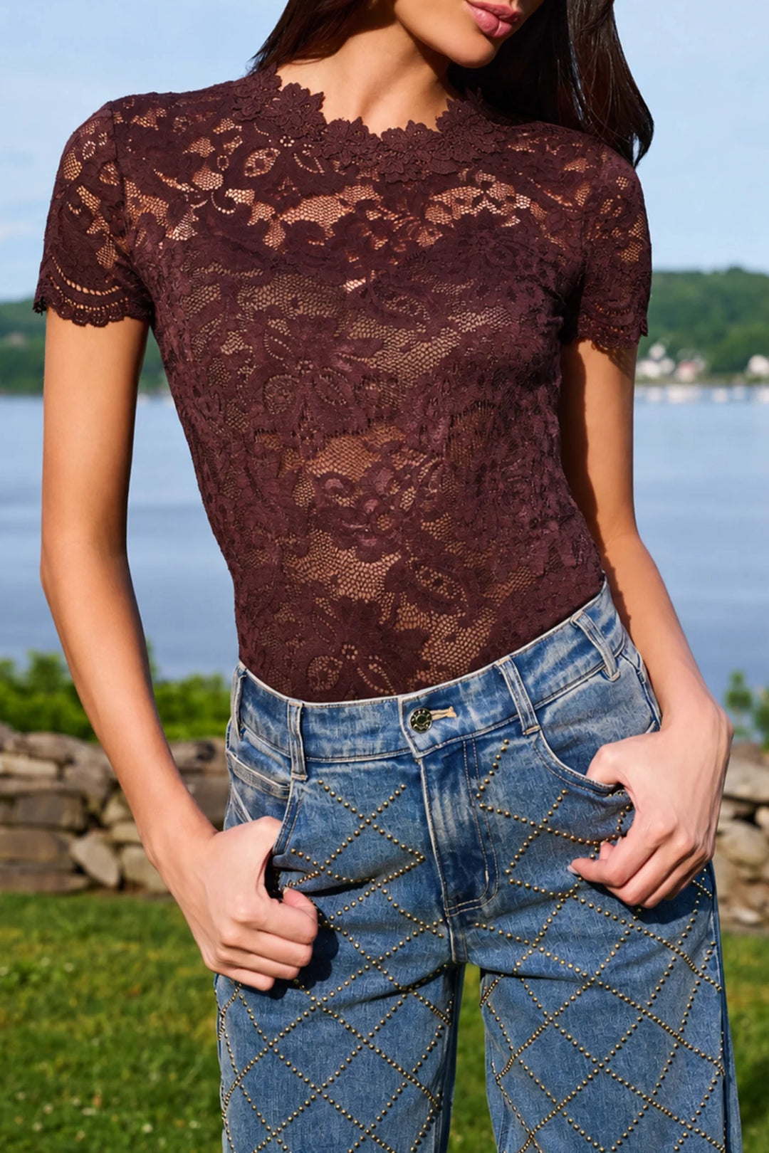 Giada Lace Top