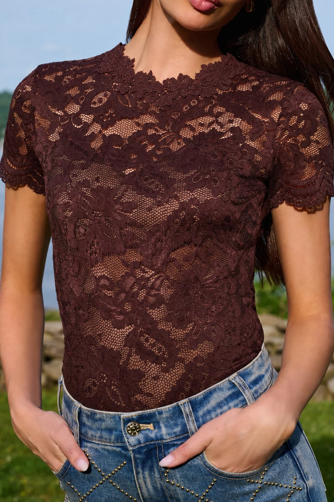 Giada Lace Top