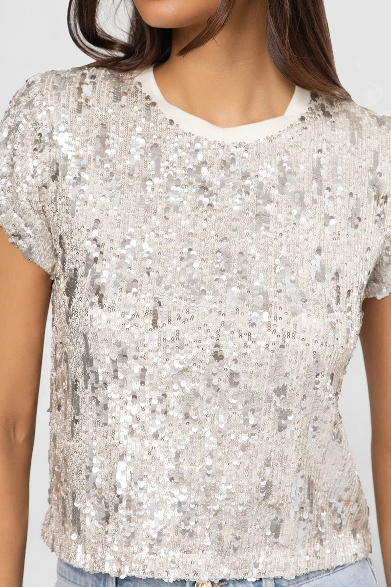 Kai Sequin Top