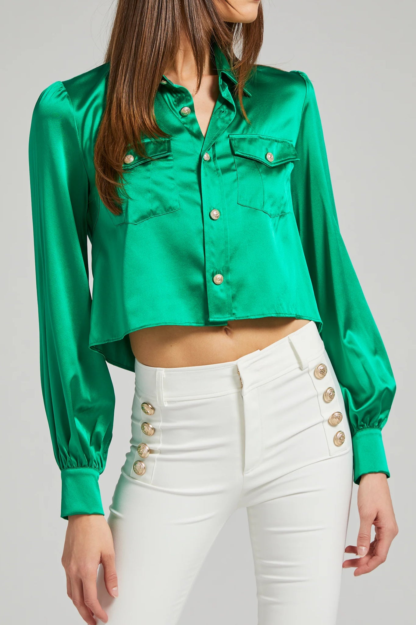 Lani Crop Blouse