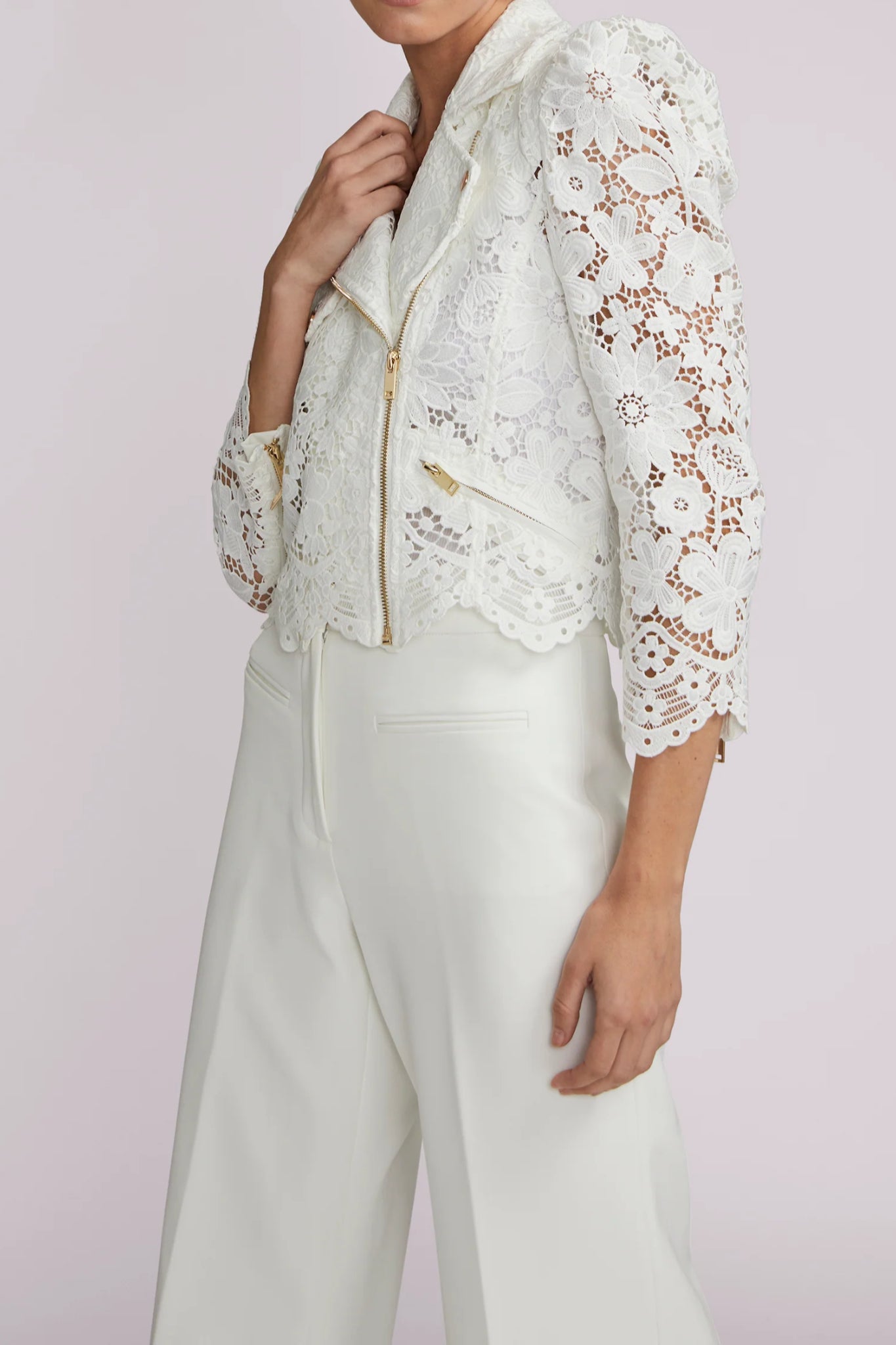 Malibu Guipure Lace Jacket