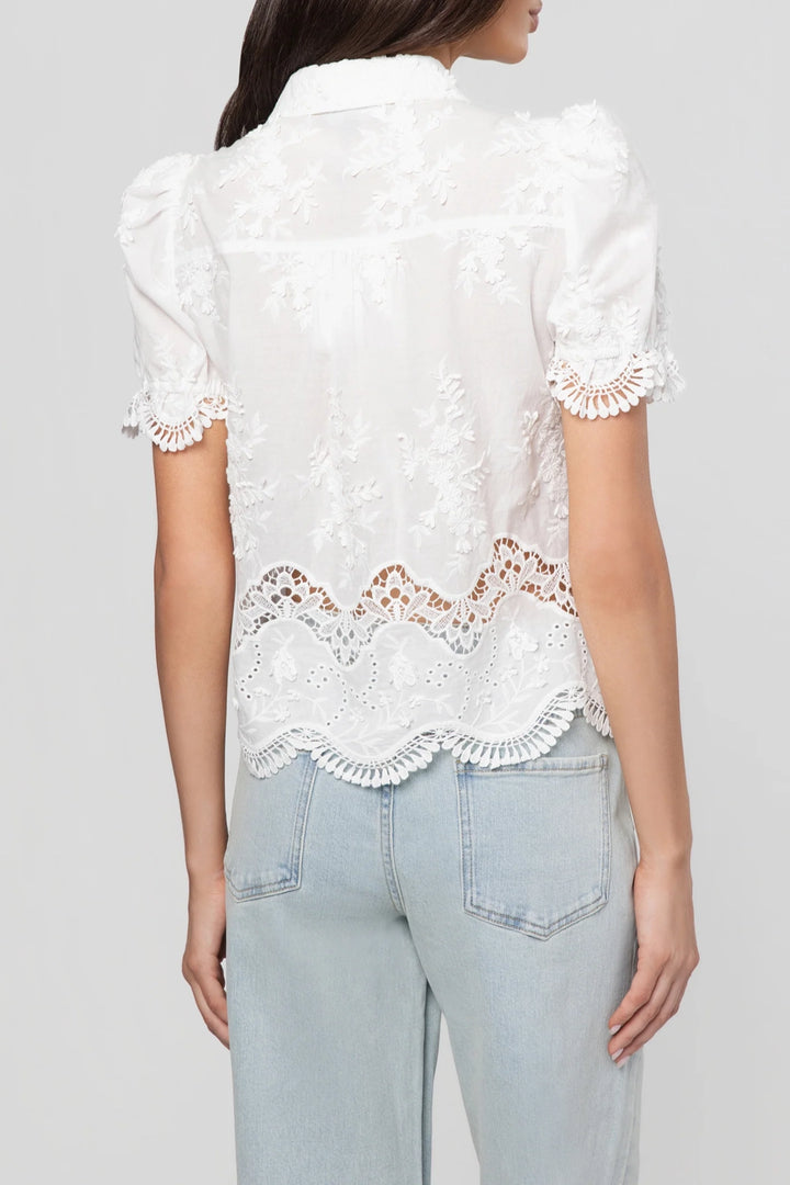 Mina 3D Voile Top