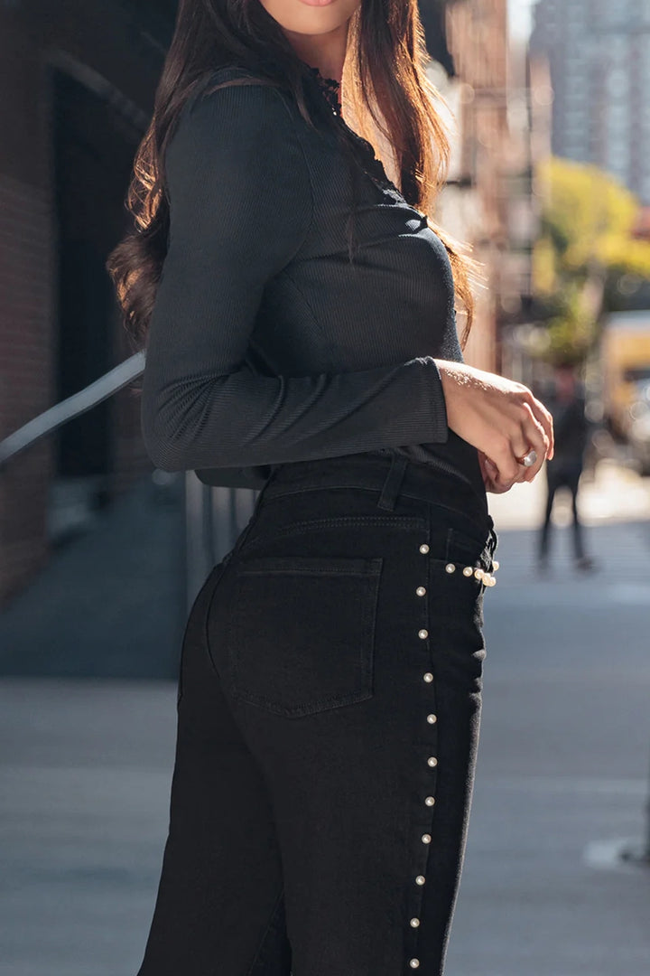 Piper Lace Combo Top