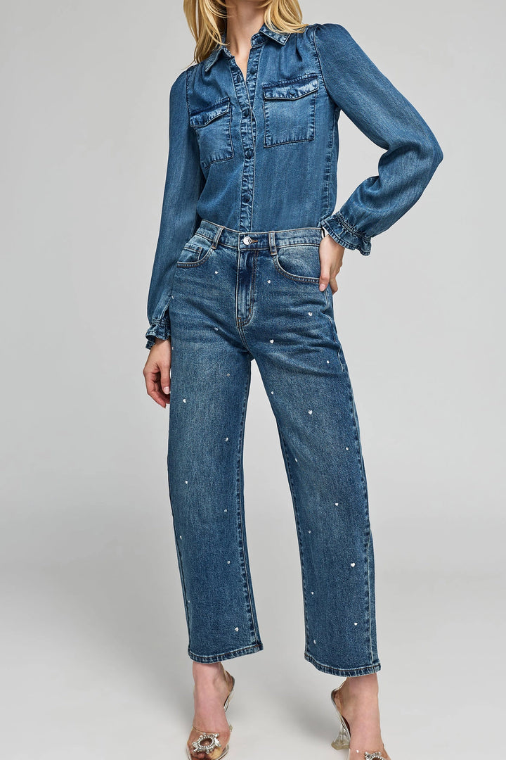 Priya Denim Shirt