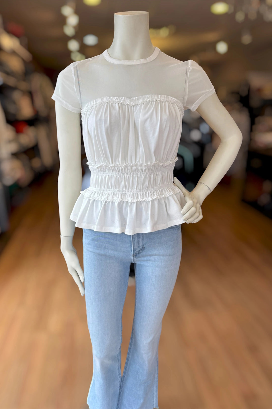 Sigrid Mesh Top