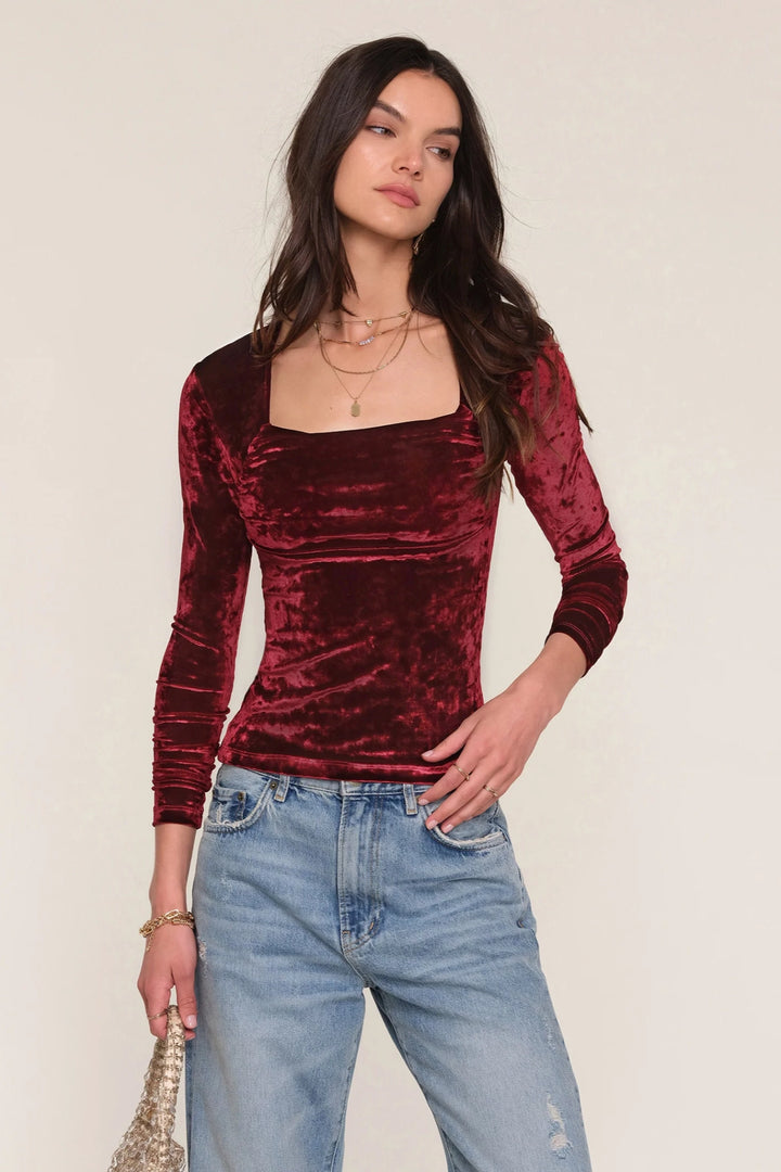 Bedford Velvet Top