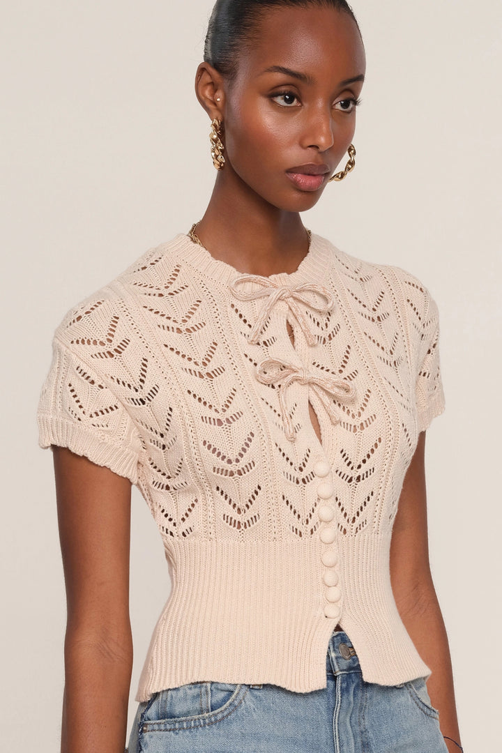 Bria Bow Sweater