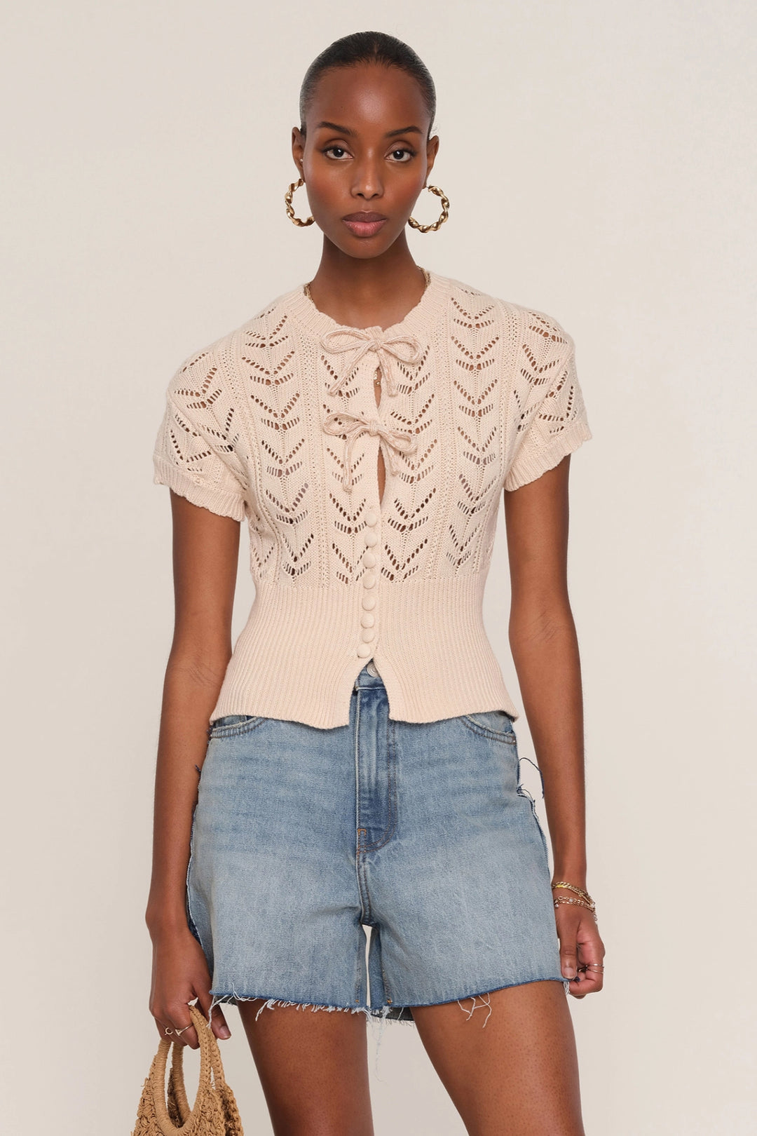 Bria Bow Sweater