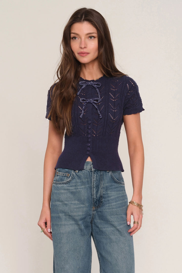 Bria Bow Sweater
