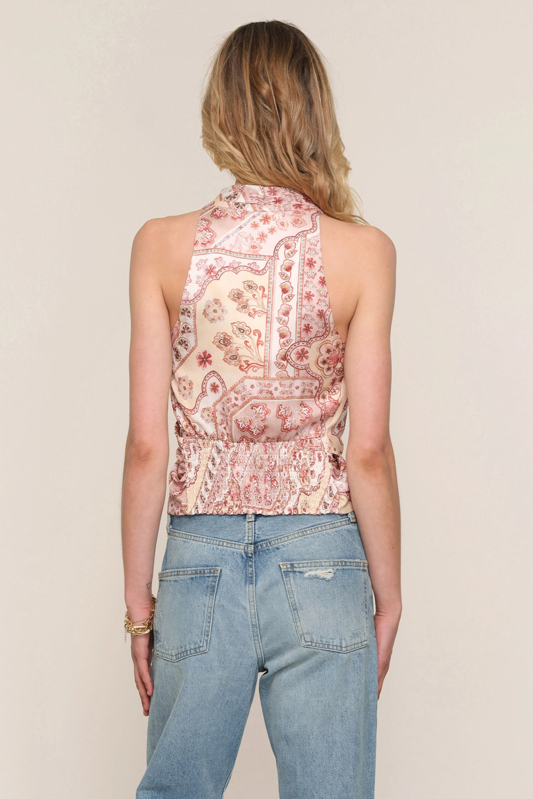 Carlin Print Top