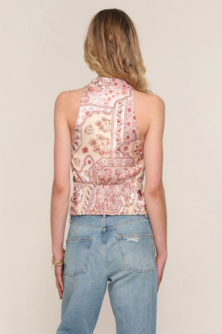 Carlin Print Top