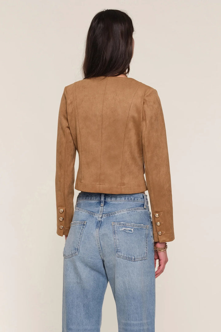 Christy Faux Suede Jacket
