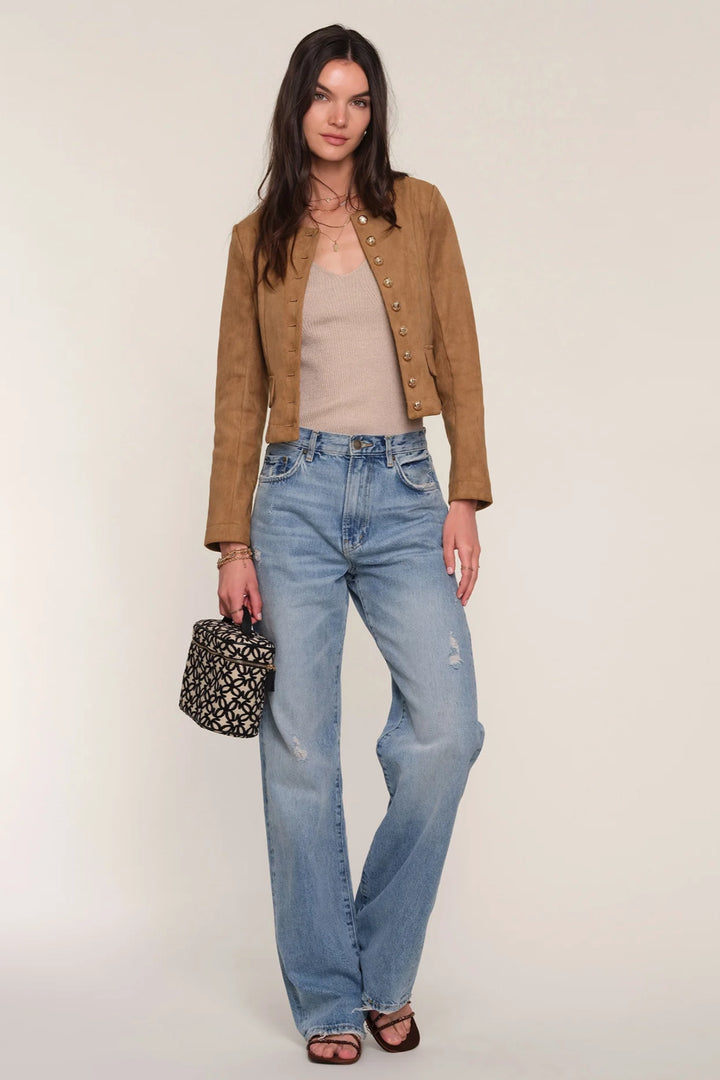 Christy Faux Suede Jacket