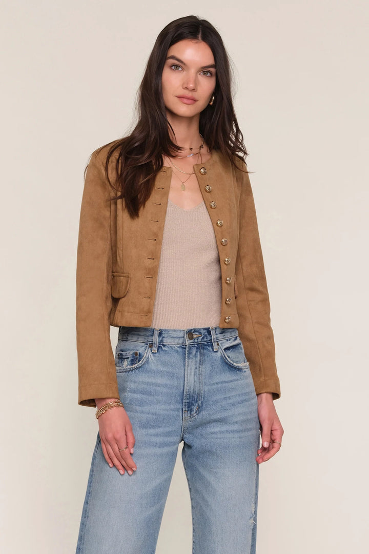 Christy Faux Suede Jacket