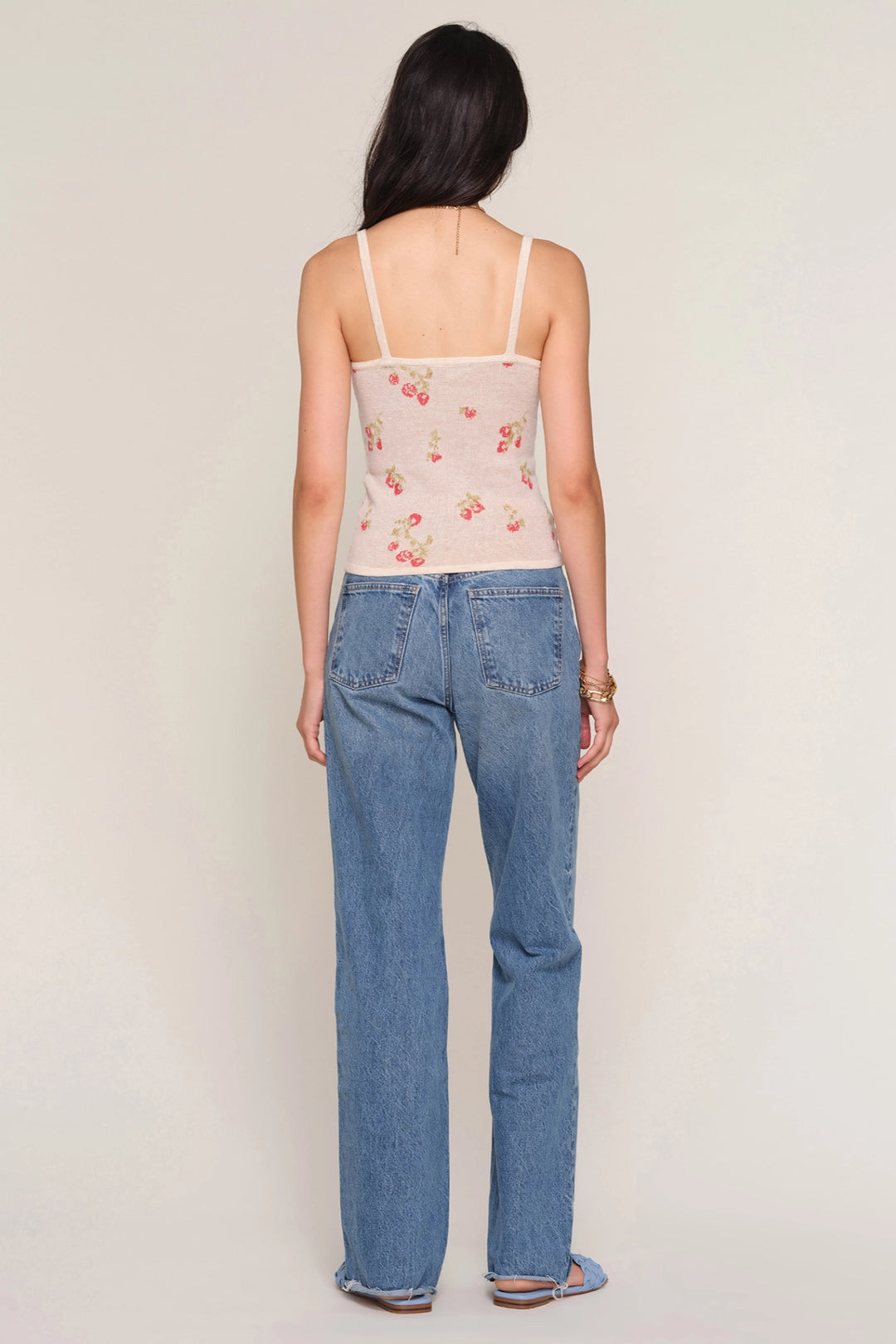 Dany Cherry Knit Tank