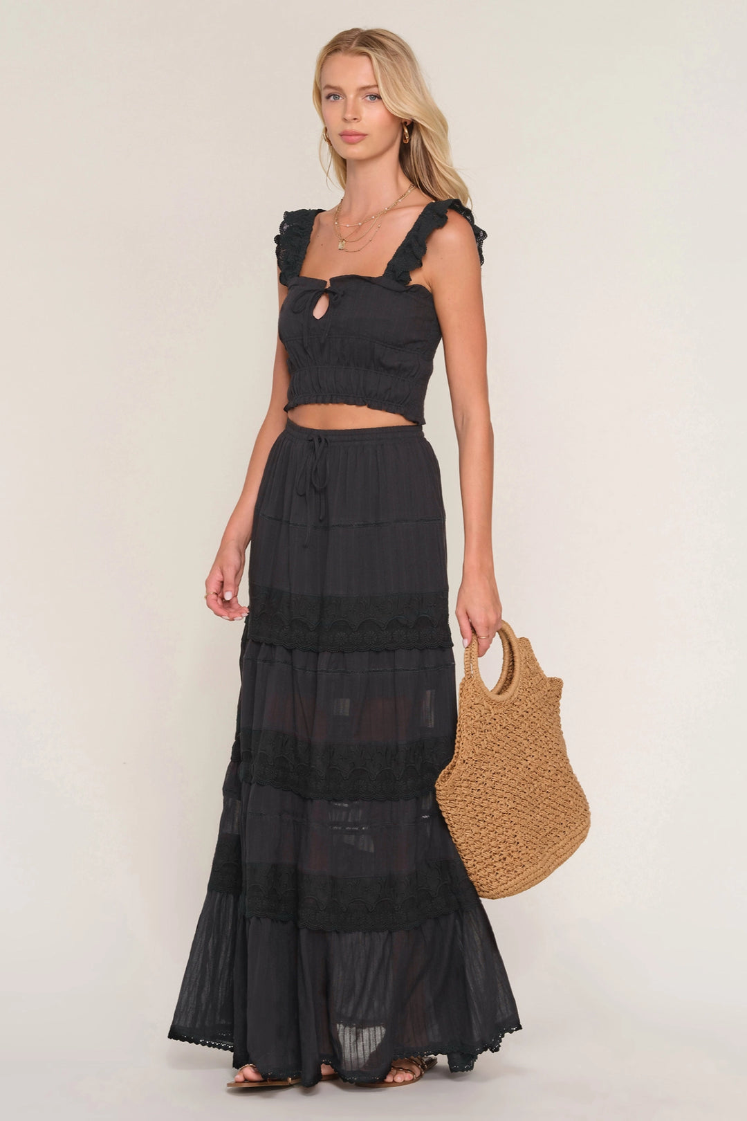 Dionne 2pc Maxi Skirt and Top Set