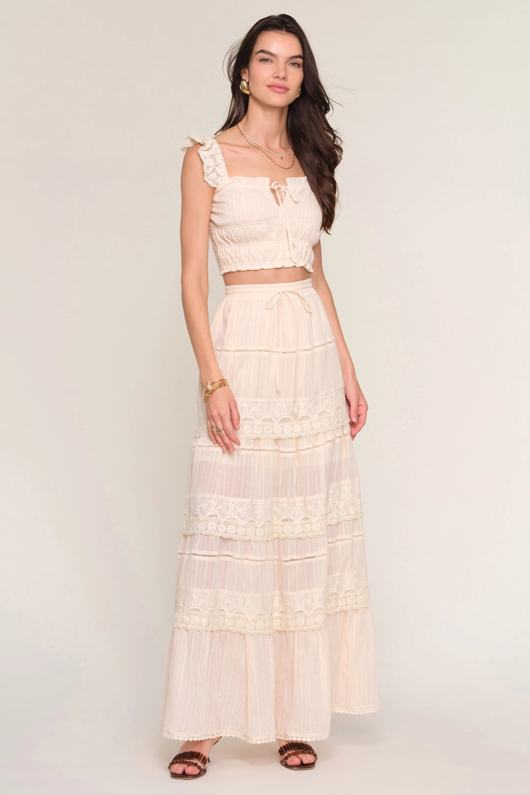 Dionne 2pc Maxi Skirt and Top Set