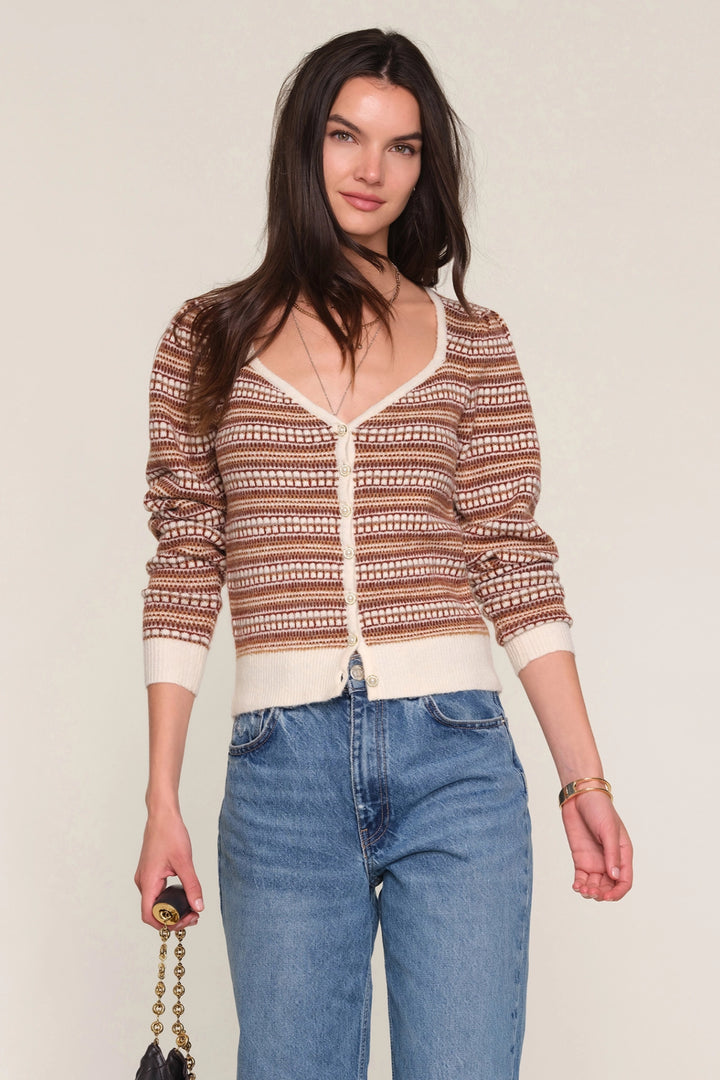 Ginni Stripe Cardigan