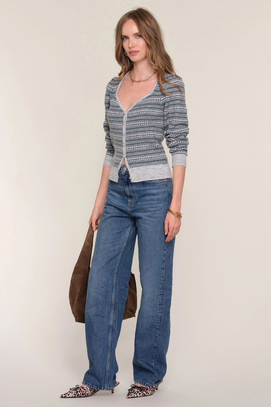 Ginni Stripe Cardigan