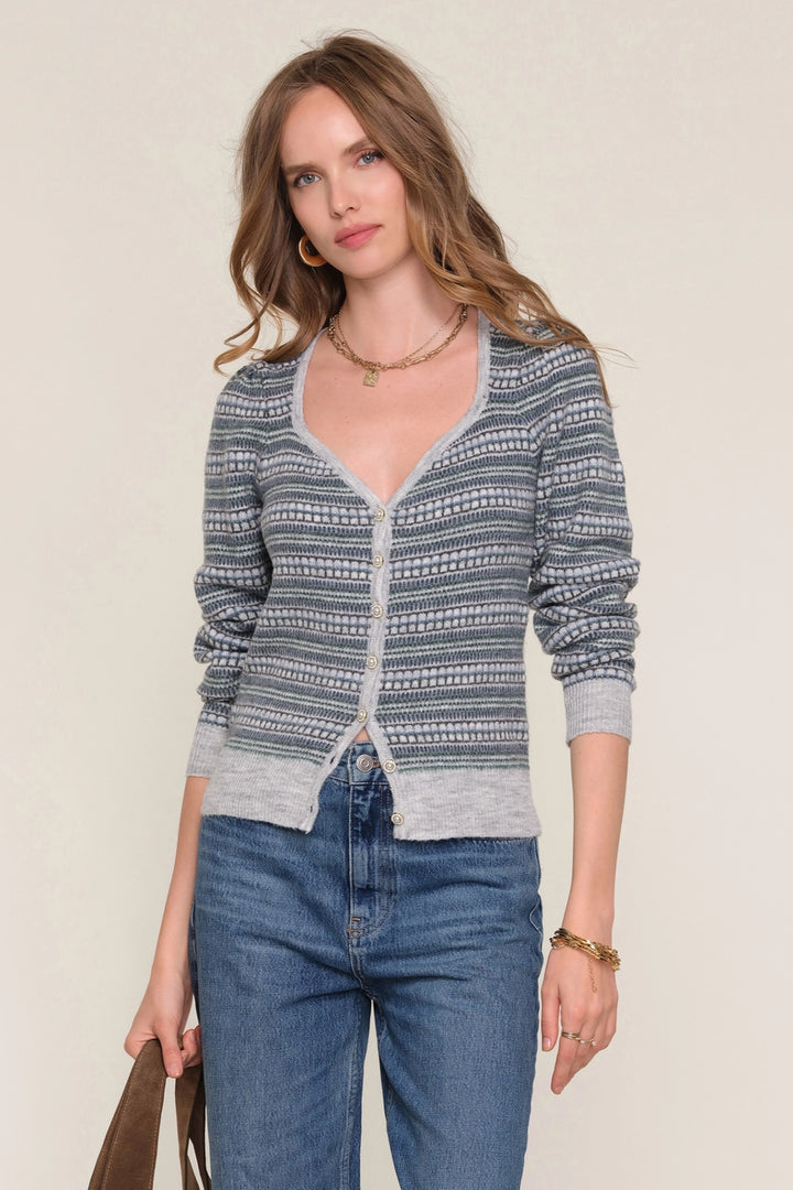 Ginni Stripe Cardigan