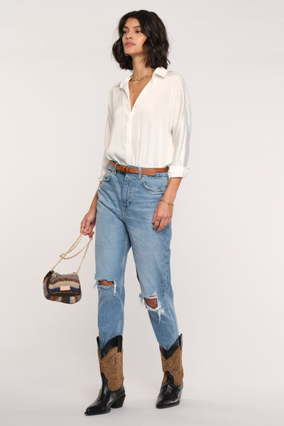 Jeanie Button Front Bodysuit