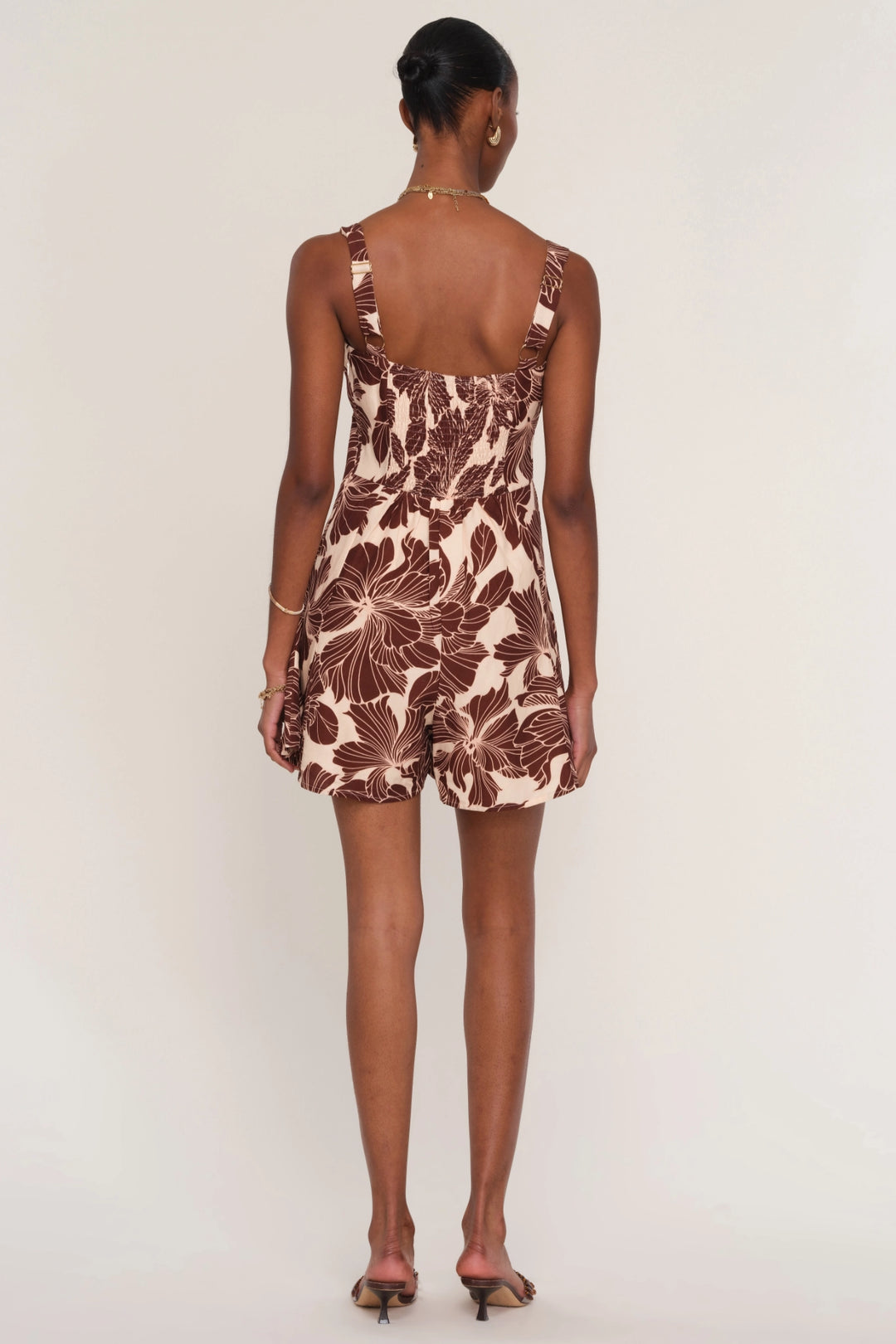Loretta Print Romper