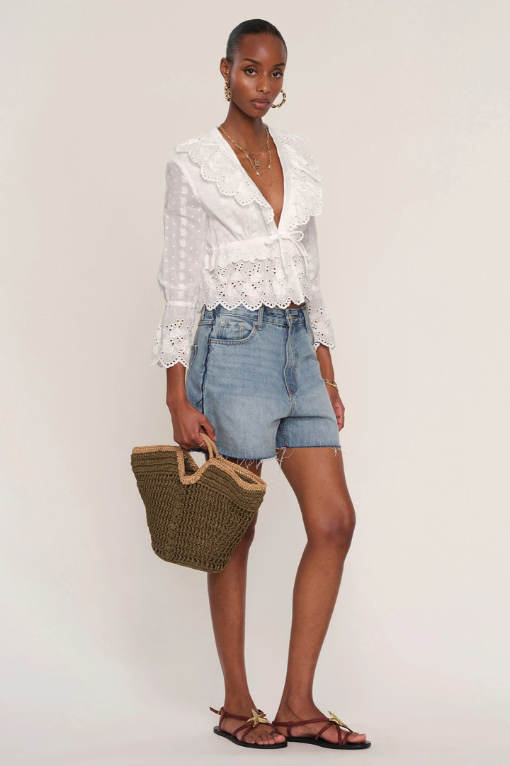 Meadow Eyelet Top