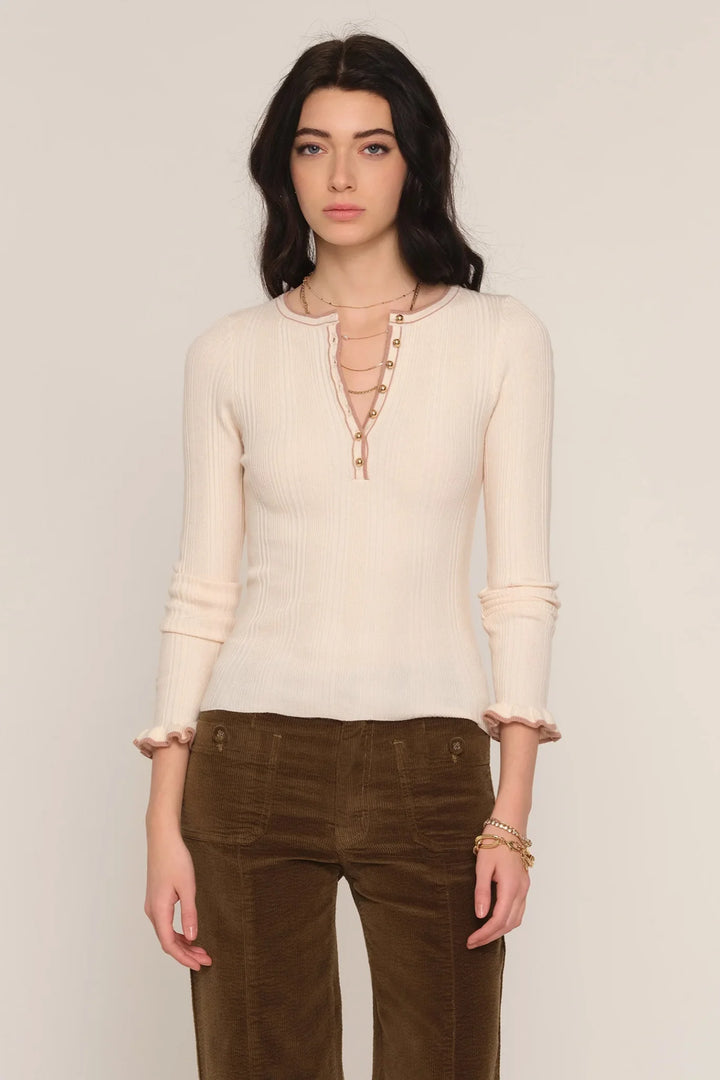 Pine Button Top