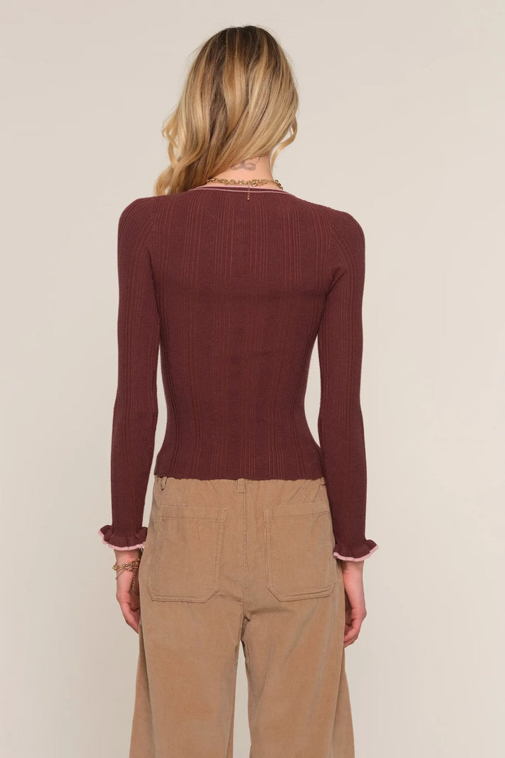 Pine Button Top