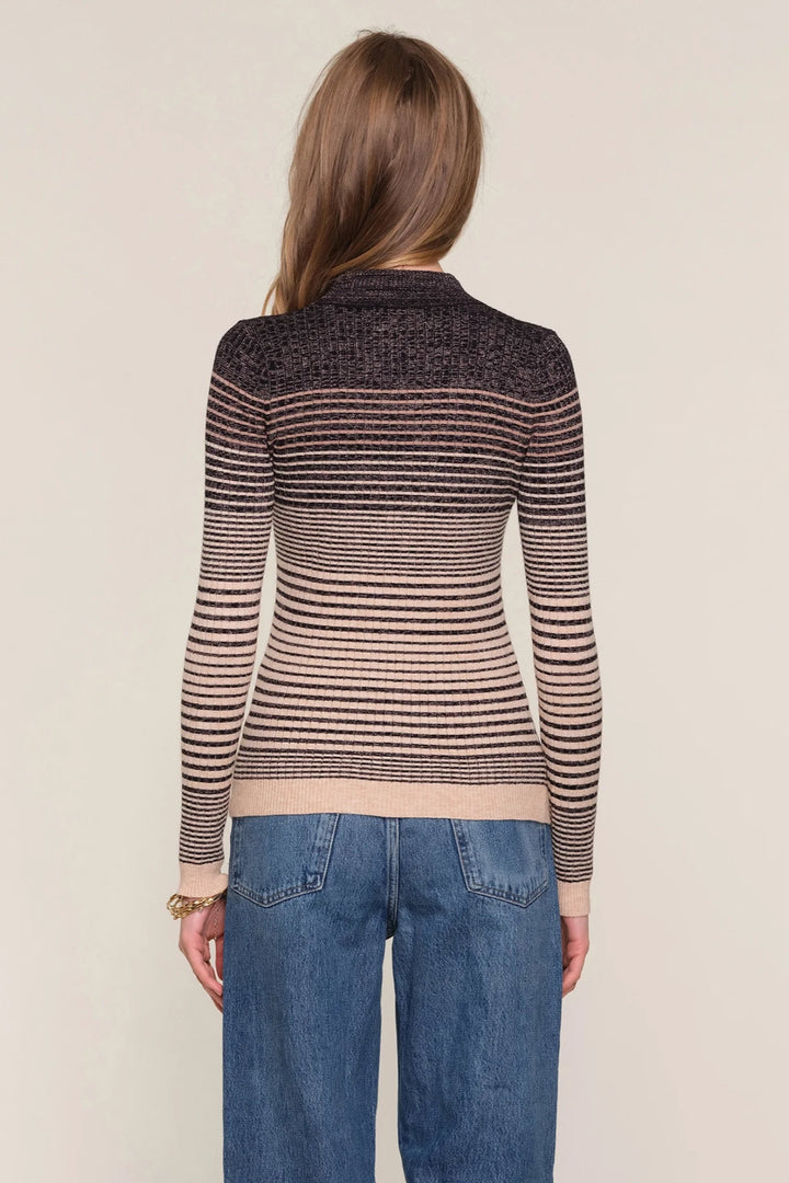 Randall Stripe Lurex Top