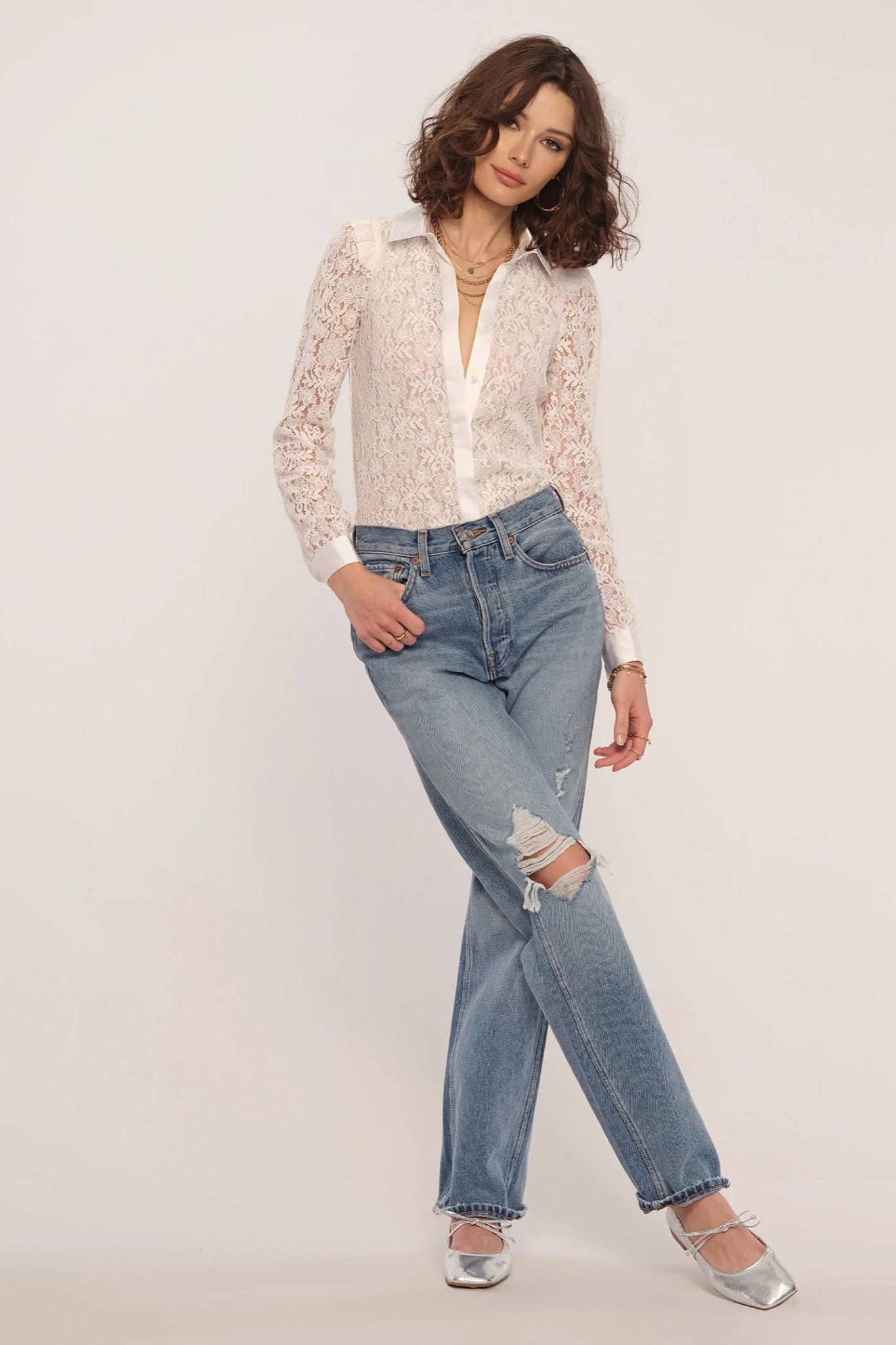Rennie Lace Blse