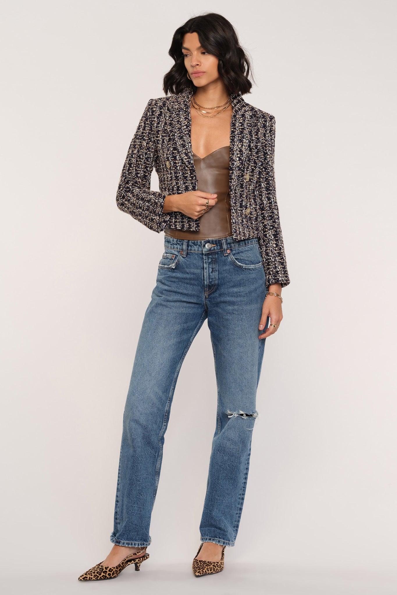 Riva Tweed Blazer