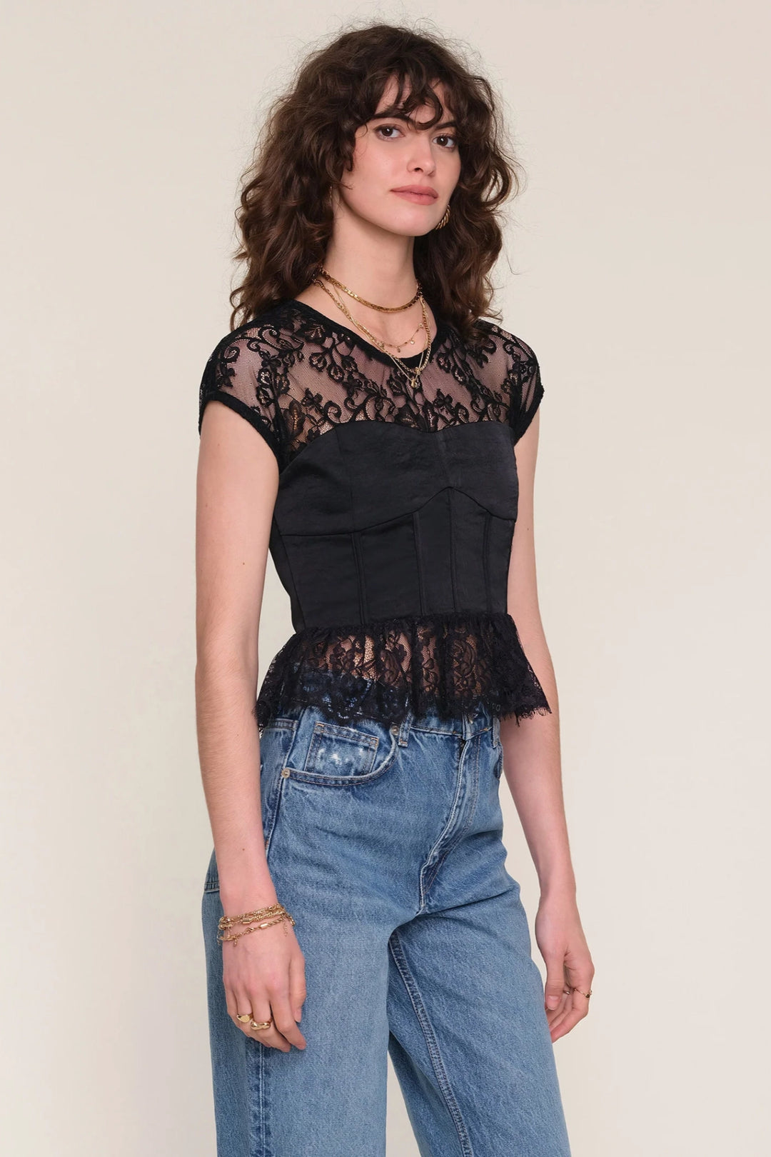 Selkie Lace Top
