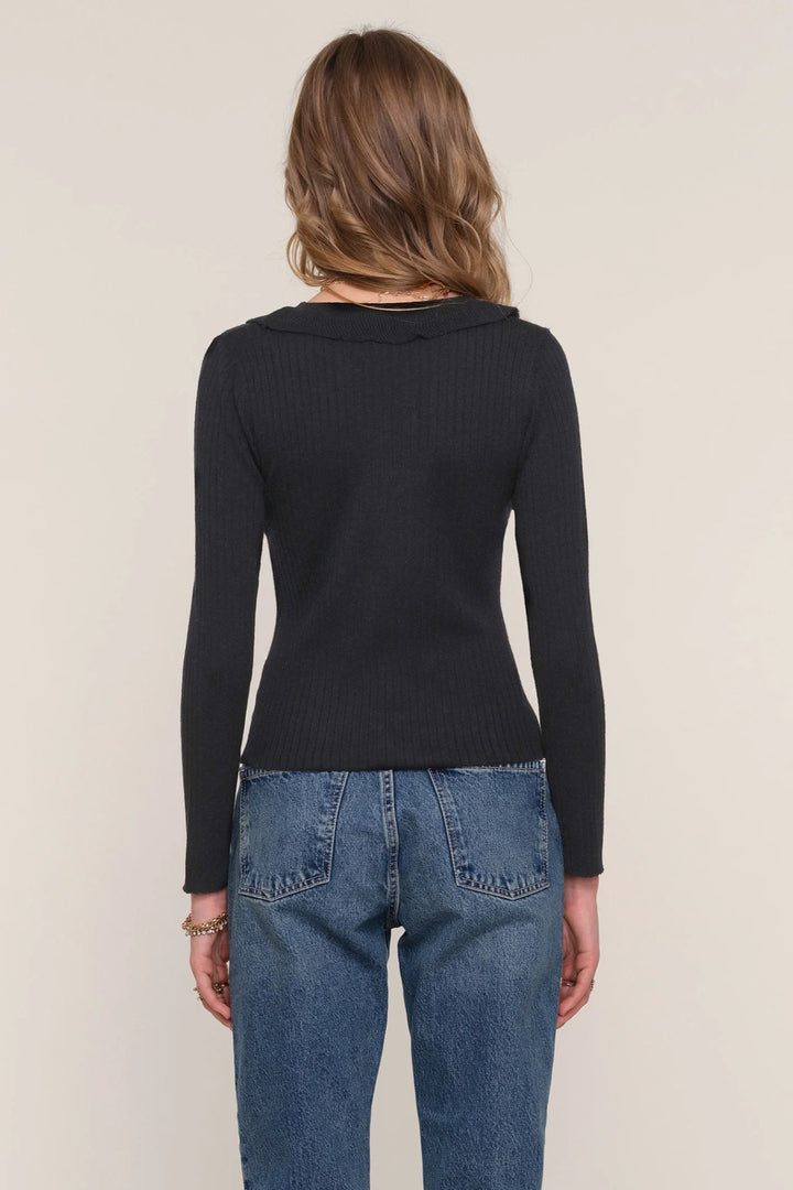 Yvette Ruffle Cardigan