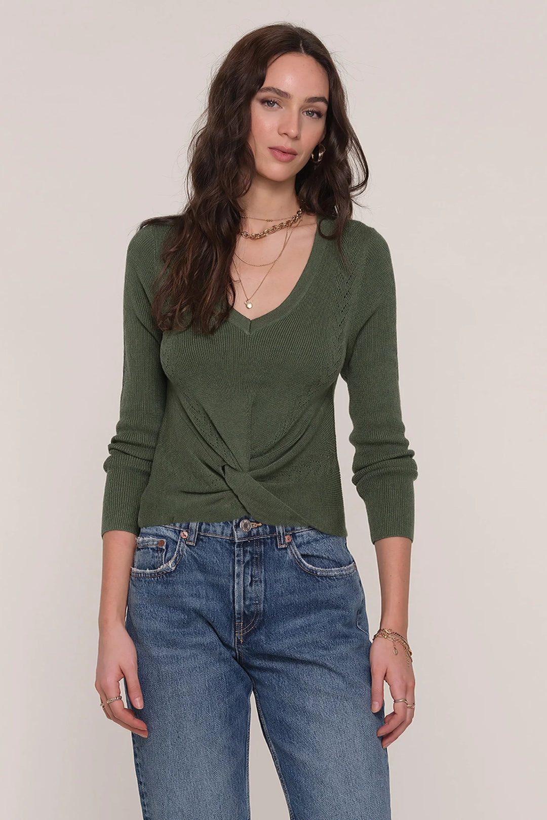 Zazie V Neck Sweater