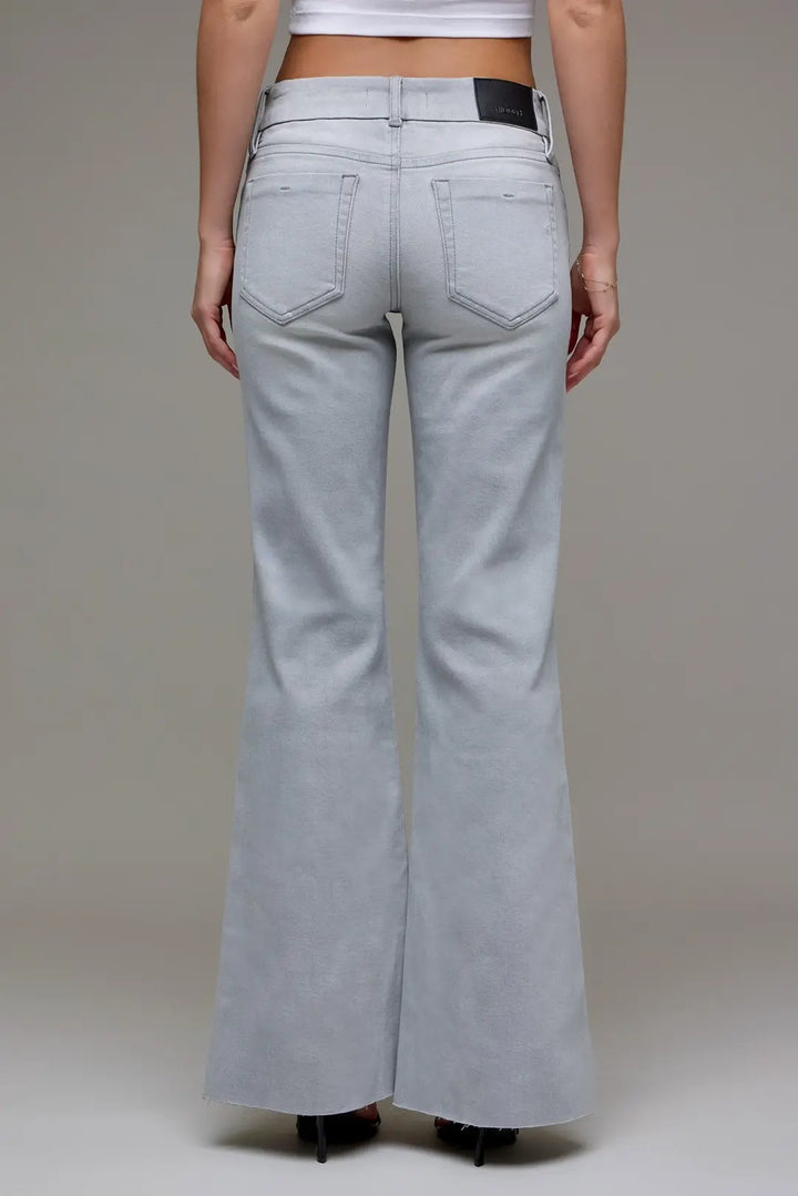 Double Waistband Bootcut Jean