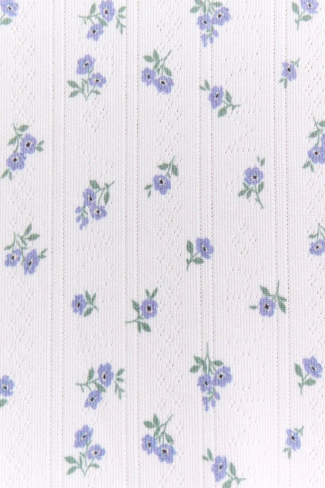 Blissful Tank Shortie Set in Ivory Ditsy