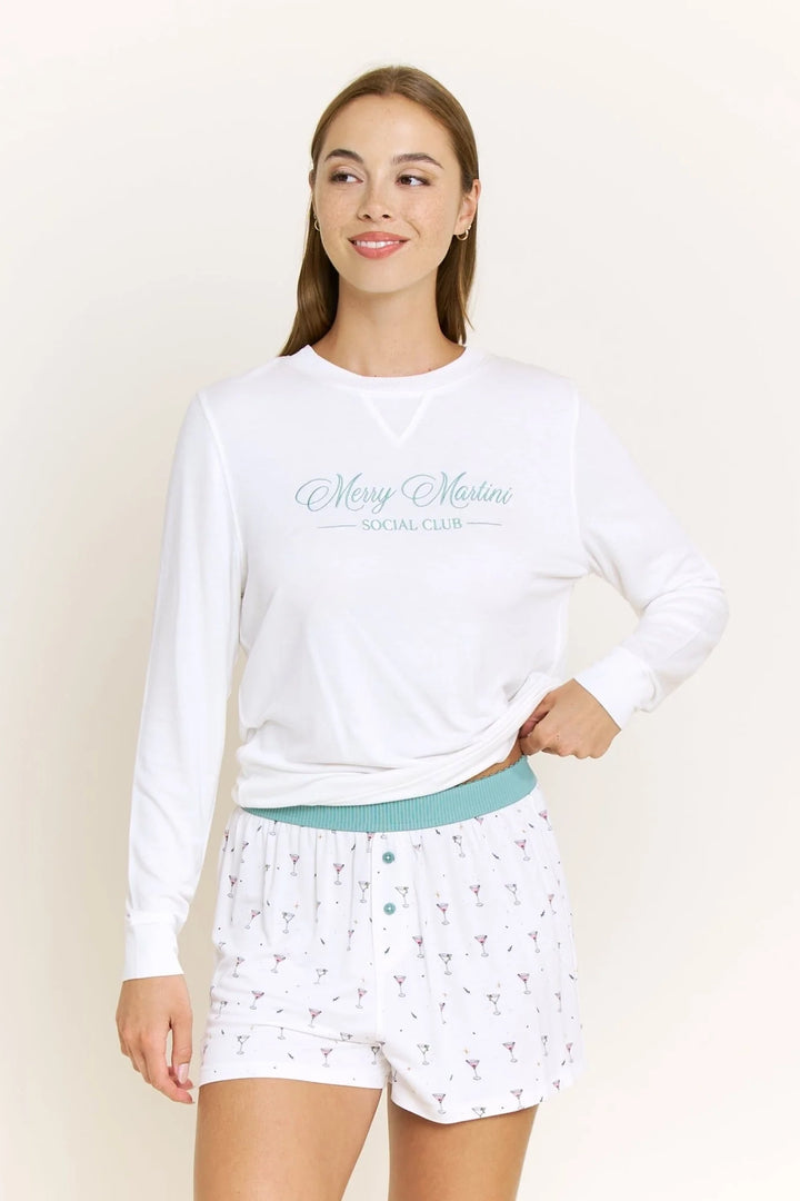 Merry Martini Sugar Sweetheart Shortie Set