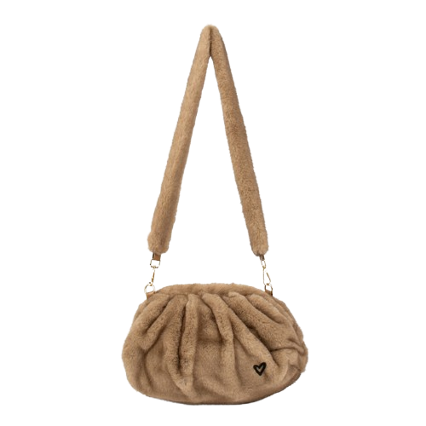 Faux Mink Clutch Crossbody