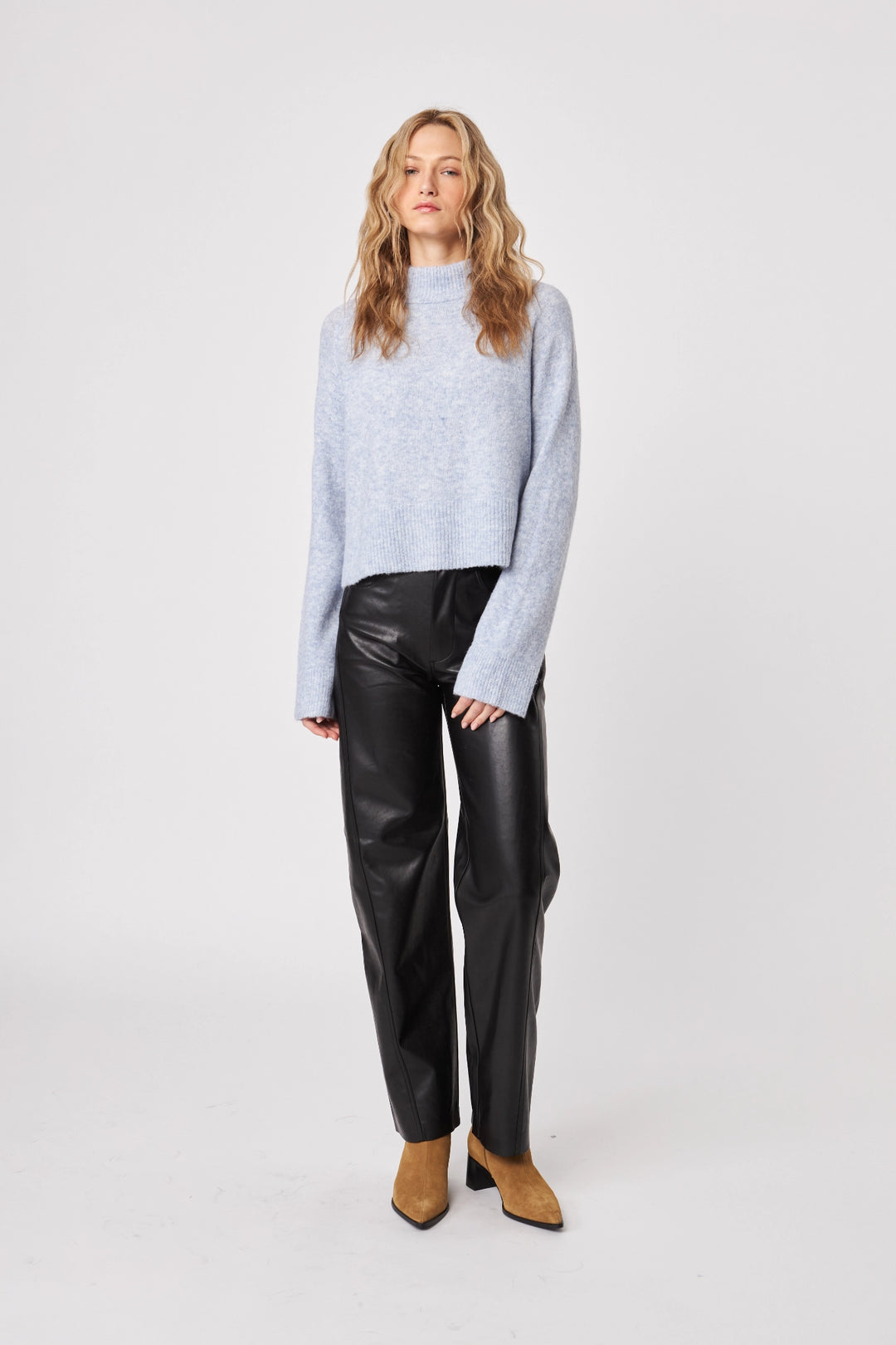 Oliver Mock Neck Sweater