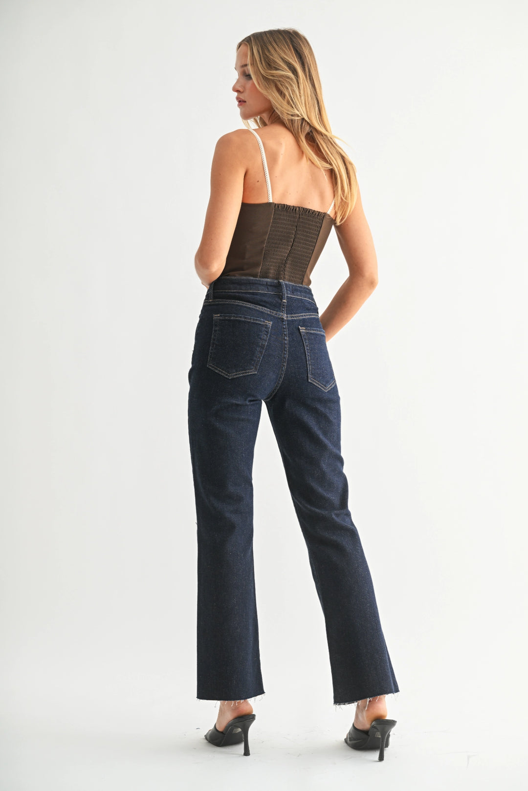 Cropped Flare Jean