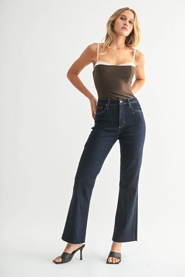 Cropped Flare Jean