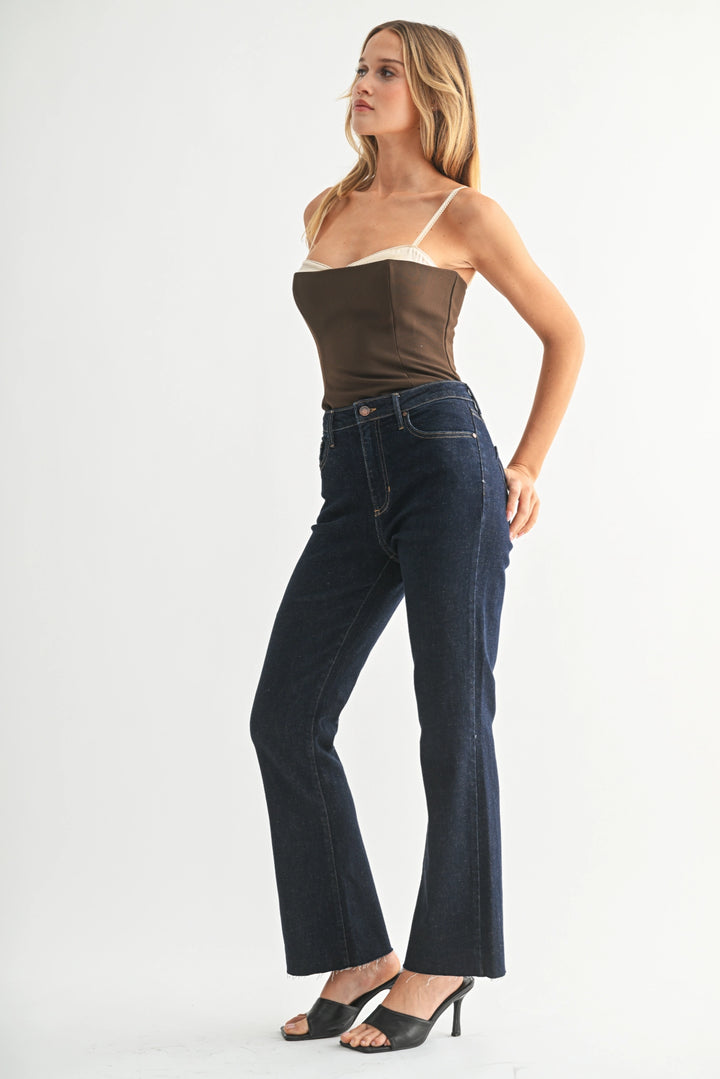 Cropped Flare Jean